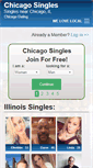 Mobile Screenshot of chicagosingles.com